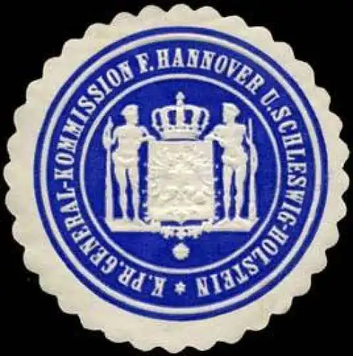 K. Pr. General-Kommission fÃ¼r Hannover und Schleswig-Holstein