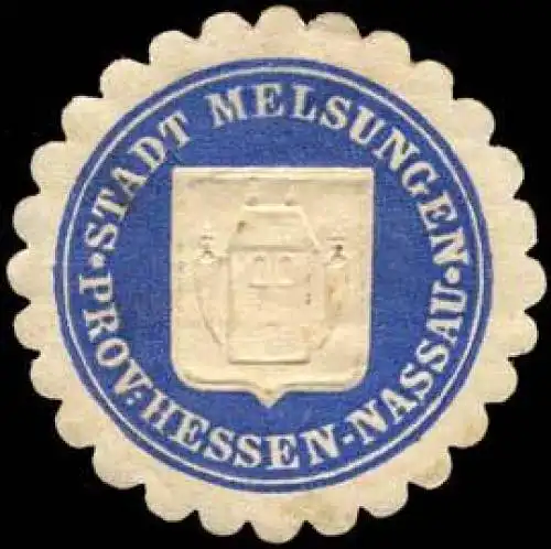 Stadt Melsungen - Provinz Hessen-Nassau