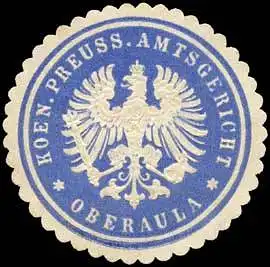 K. Pr. Amtsgericht - Oberaula