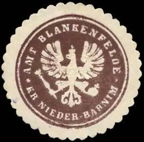 Amt Blankenfelde - Kreis Nieder-Barnim
