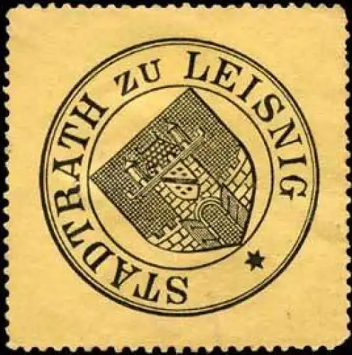 Stadtrath zu Leisnig
