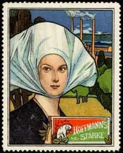 Hoffmanns StÃ¤rke mit Katze - Holland Tracht