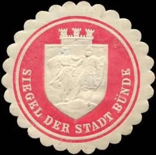 Siegel der Stadt BÃ¼nde