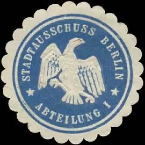 Stadtausschuss Berlin Abteilung I