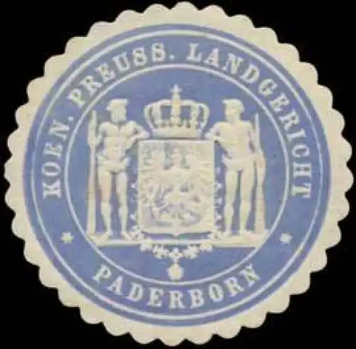K.Pr. Landgericht Paderborn