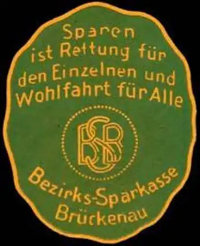 Bezirks-Sparkasse - BrÃ¼ckenau