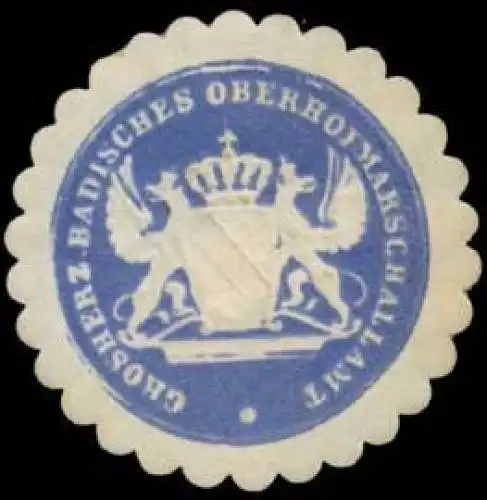 Gr. Badisches Oberhofmarschallamt