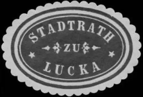 Stadtrath zu Lucka