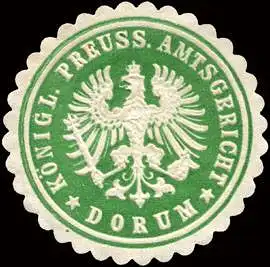 Königlich Preussische Amtsgericht - Dorum