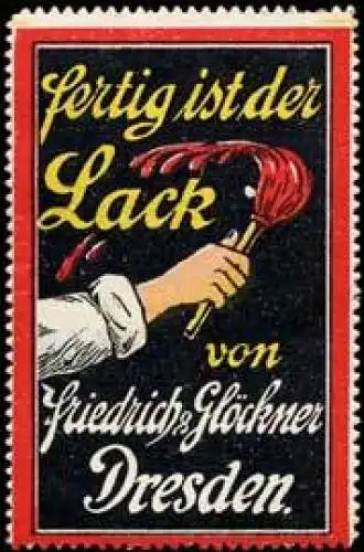 Fertig ist der Lack