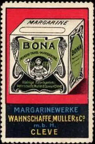 Margarine Bona aus Kleve