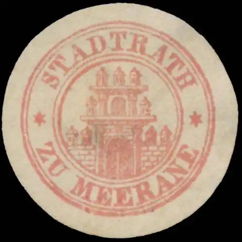 Stadtrath zu Meerane