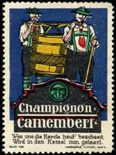 Champignon - Camembert KÃ¤se