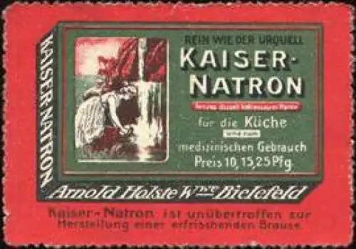 Rein wie die Urquell Kaiser - Natron für die Küche und zum medizinischen Gebrauch