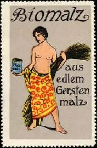 Biomalz aus edlem Gerstenmalz