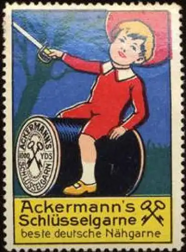 Ackermanns SchlÃ¼sselgarne beste deutsche NÃ¤hgarne