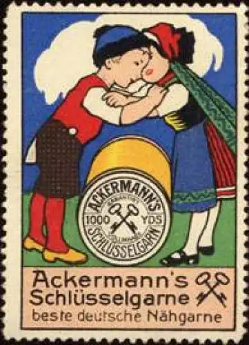 Ackermanns SchlÃ¼sselgarn beste deutsche NÃ¤hgarne