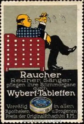 FÃ¼r Raucher Wybert - Tabletten aus der Apotheke