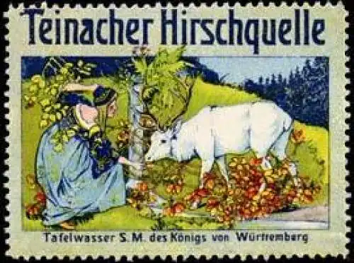 Mineralwasser Teinacher Hirschquelle