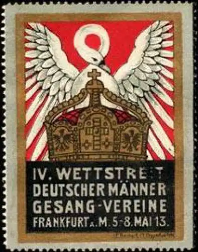 IV. Wettstreit Deutscher MÃ¤nner - Gesangsvereine