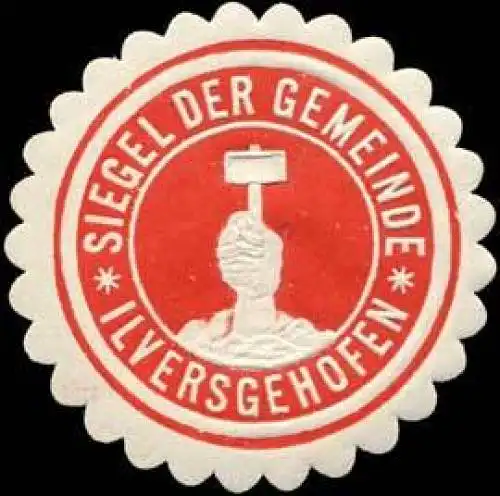 Siegel der Gemeinde Ilversgehofen