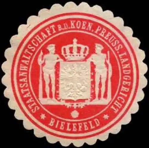 Staatsanwaltschaft bei dem Koeniglich Preussischen Landgericht - Bielefeld