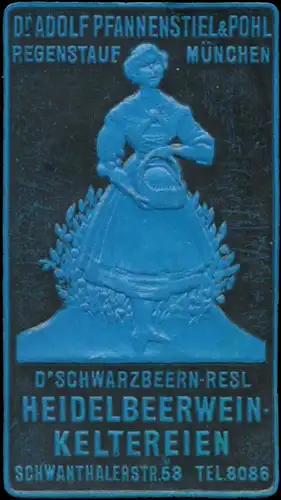 Heidelbeerwein-Keltereien