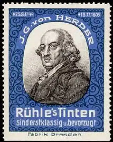 Johann Gottfried von Herder