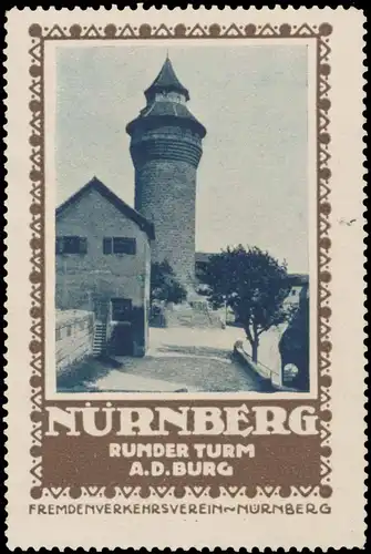 Runder Turm an der Burg