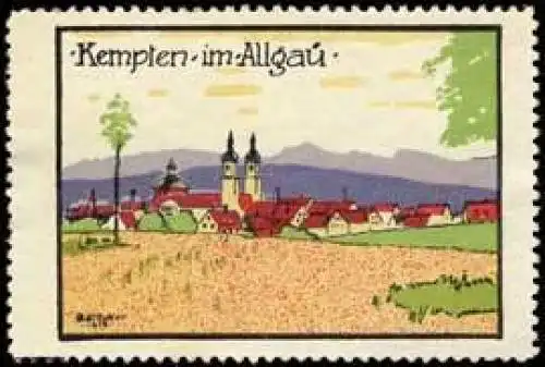 Kempten im AllgÃ¤u in Bayern