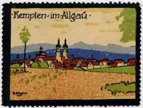 Kempten im AllgÃ¤u in Bayern