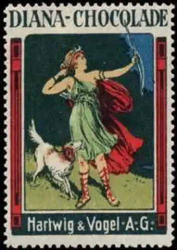 Diana Schokolade für Bogenschütze
