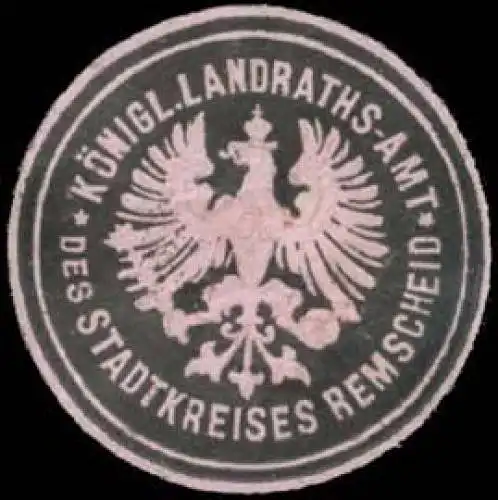 K. Landrathsamt des Stadtkreises Remscheid