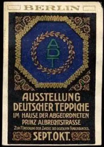 Ausstellung Deutscher Teppiche