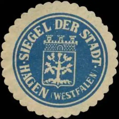 Siegel der Stadt Hagen/Westfalen