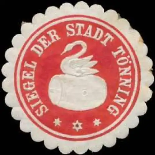 Siegel der Stadt TÃ¶nning