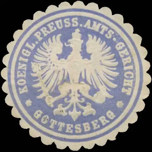 K.Pr. Amts-Gericht Gottesberg