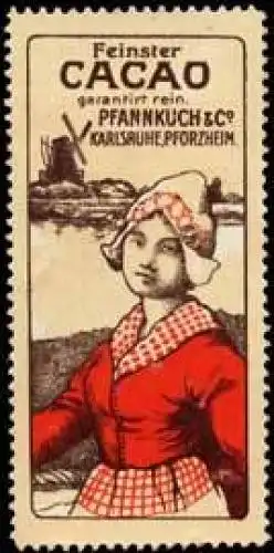 Cacao Kakao Holland-WindmÃ¼hle