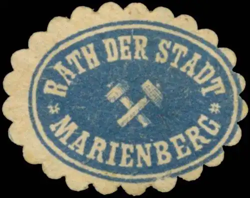 Rath der Stadt Marienberg