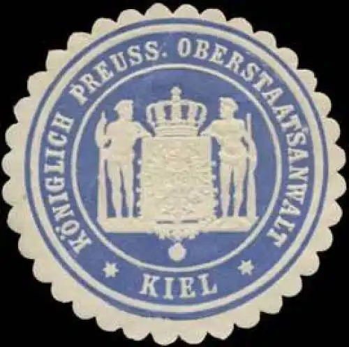 K.Pr. Oberstaatsanwalt Kiel