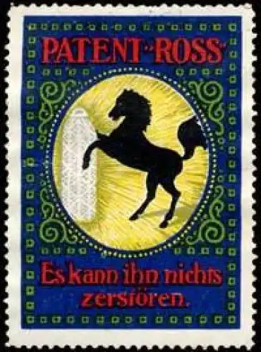 Patent-Ross (Pferd) Glühstrumpf