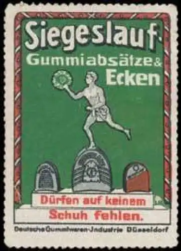 Siegeslauf-Gummiabsätze & Ecken