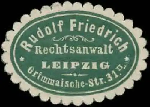 Rechtsanwalt Rudolf Friedrich