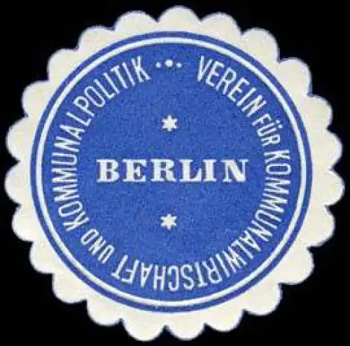 Verein fÃ¼r Kommunalwirtschaft und Kommunalpolitik - Berlin