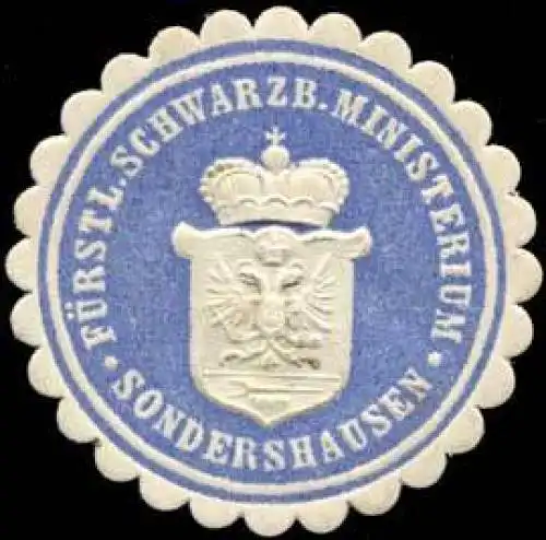 Fürstl. Schwarzb. Ministerium - Sondershausen