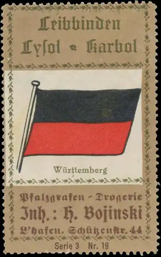 WÃ¼rttemberg Flagge (Stuttgart)