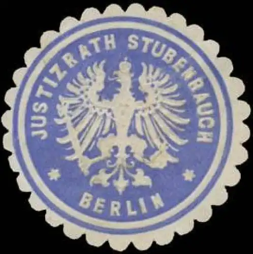 Justizrath Ernst von Stubenrauch