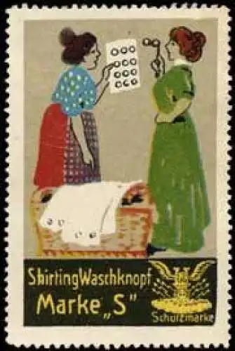 Shirting Wäsche-Waschknopf