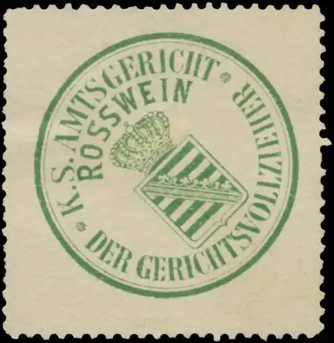 K.S. Amtsgericht RoÃwein - Der Gerichtsvollzieher