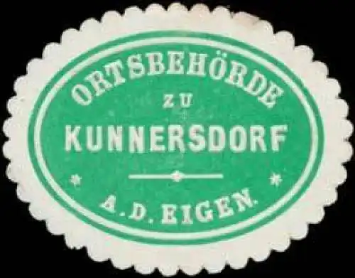 OrtsbehÃ¶rde zu Kunnersdorf a.d. Eigen